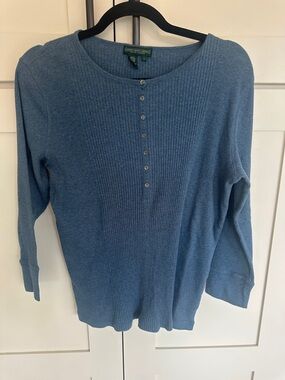Lauren Jeans Company  Vintage Long Sleeve Henley
